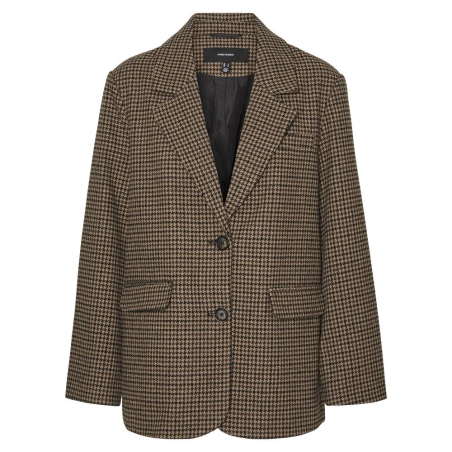 Blazer Pied poule Marron Femme Vero Moda Julie
