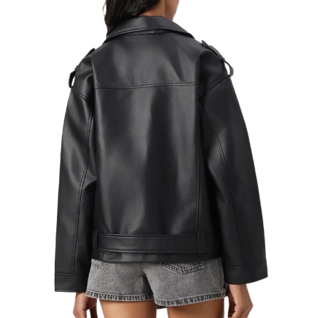 Veste Oversize Noire Femme Noisy May Paulina