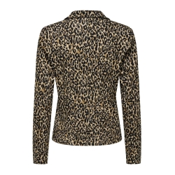 Blazer Beige/Noir Femme Only Printed