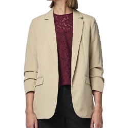 Blazer Beige Femme Pieces Bosella New