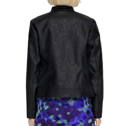 Veste Simili Cuir Noire Femme JDY Emily