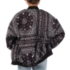 Veste Réversible Noir Femme Kaporal Vadas