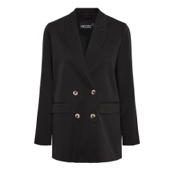 Blazer Noir Femme Pieces Thelma