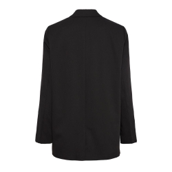 Blazer Noir Femme Pieces Thelma