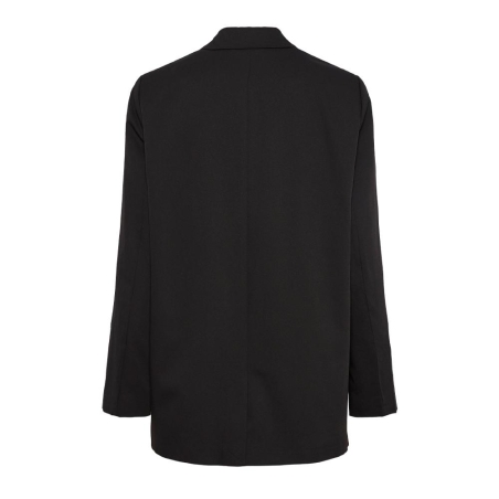 Blazer Noir Femme Pieces Thelma