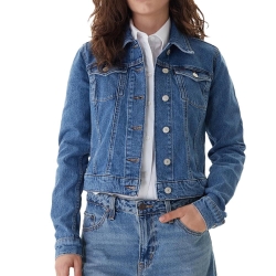 Veste en Jean Bleu Femme Tommy Hilfiger Vivianne