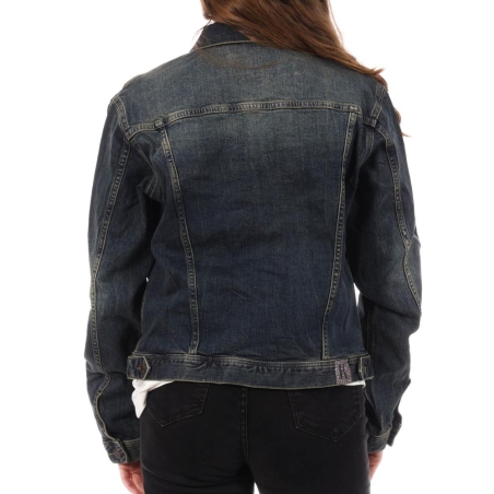 Veste en Jean Bleu Foncé Femme Kaporal NISTA