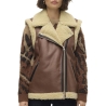 Veste Sans Manches Camel/Écru Femme Vero Moda Waistcoat