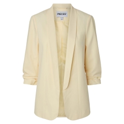 Blazer Jaune Femme Pieces Bosella