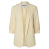 Blazer Jaune Femme Pieces Bosella