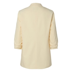 Blazer Jaune Femme Pieces Bosella