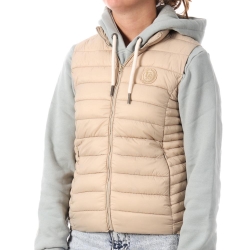Doudoune sans manches Beige Femme Teddy Smith B-terry