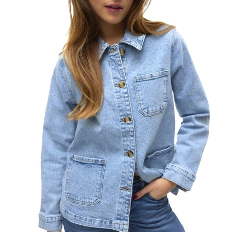 Veste Bleu Femme Vero Moda Kissely