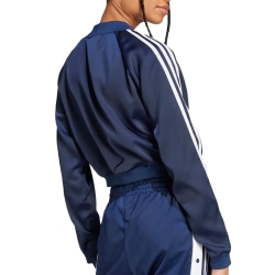 Veste de survêtement Bleu Adidas Adicolor Satin