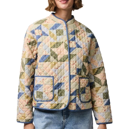 Veste Matelassée Multicolore Femme Pieces Ke