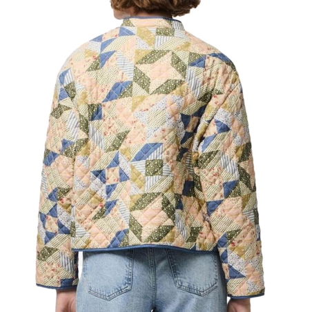 Veste Matelassée Multicolore Femme Pieces Ke