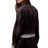 Veste Noire Femme Calvin Klein Jeans LV047B741G
