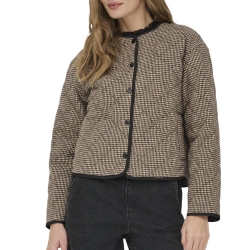 Veste Beige/Marron Femme JDY Quilted Shacket