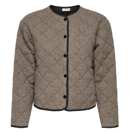 Veste Beige/Marron Femme JDY Quilted Shacket