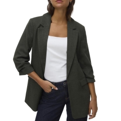 Veste Blazer Kaki Femme Vero Moda Frida Regular
