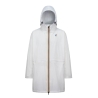 Coupe-Vent Long Blanc Unisexe K-WAY Le Vrai 3.0 Elysees