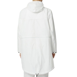 Coupe-Vent Long Blanc Unisexe K-WAY Le Vrai 3.0 Elysees