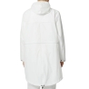 Coupe-Vent Long Blanc Unisexe K-WAY Le Vrai 3.0 Elysees