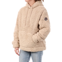 Veste en Sherpa Beige Femme Sherpa Compagnie des Amériques MARGAUX