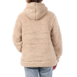 Veste en Sherpa Beige Femme Sherpa Compagnie des Amériques MARGAUX