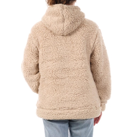 Veste en Sherpa Beige Femme Sherpa Compagnie des Amériques MARGAUX