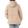 Veste en Sherpa Beige Femme Sherpa Compagnie des Amériques MARGAUX