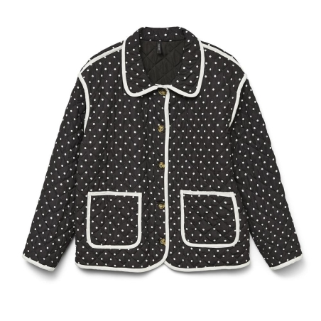 Veste Noir à Pois Femme Vero Moda Anne