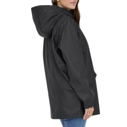 Veste Imperméable Noir Femme JDY Raincoat