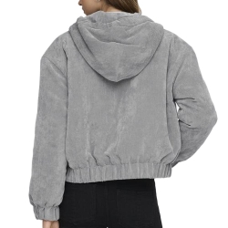 Veste Grise Femme Only Suva Corduroy