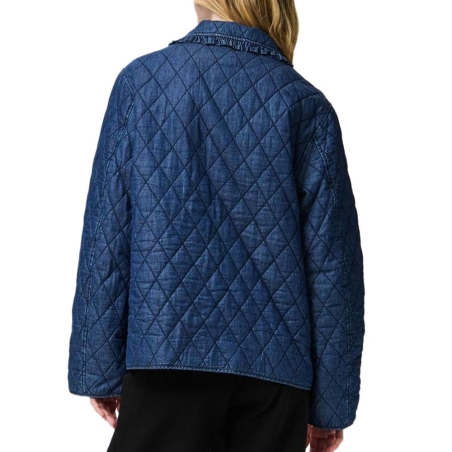 Veste Bleu Femme Pieces Caura