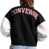 Veste Noire Femme Converse Retro