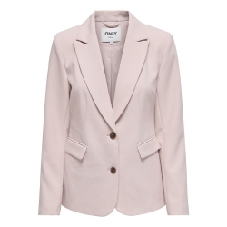 Blazer Rose Clair Femme Only Raven