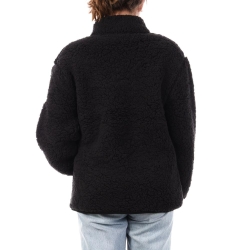 Veste Sherpa Noir Femme Full Compagnie des Amériques Zip