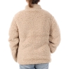 Veste Sherpa Beige Femme Full Compagnie des Amériques Zip