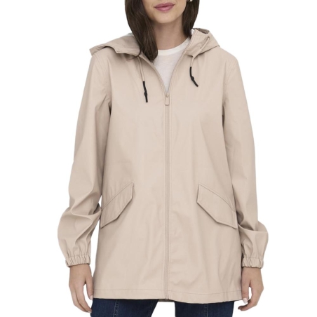 Veste Imperméable Beige Femme JDY Raincoat