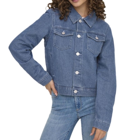 Veste en jean Bleu Femme Only Rillo