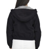 Blouson Noire Femme JDY Hazen Shine