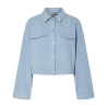 Veste Bleu Femme Pieces Jacy
