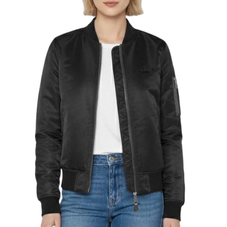 Bomber Noir Femme Schott Femme JET17W