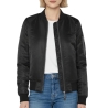 Bomber Noir Femme Schott Femme JET17W