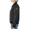 Bomber Noir Femme Schott Femme JET17W