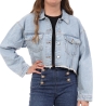 Veste en Jean Bleu Femme Jennyfer VROPY