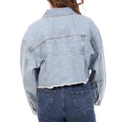 Veste en Jean Bleu Femme Jennyfer VROPY