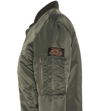 Bomber Kaki Femme Schott Femme JET17W