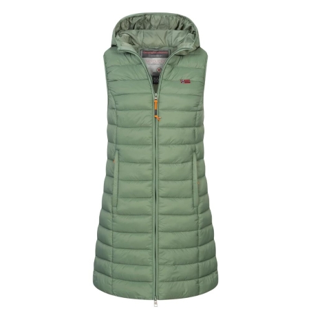 Doudoune sans manche Verte Femme Geographical Norway Vatikolors